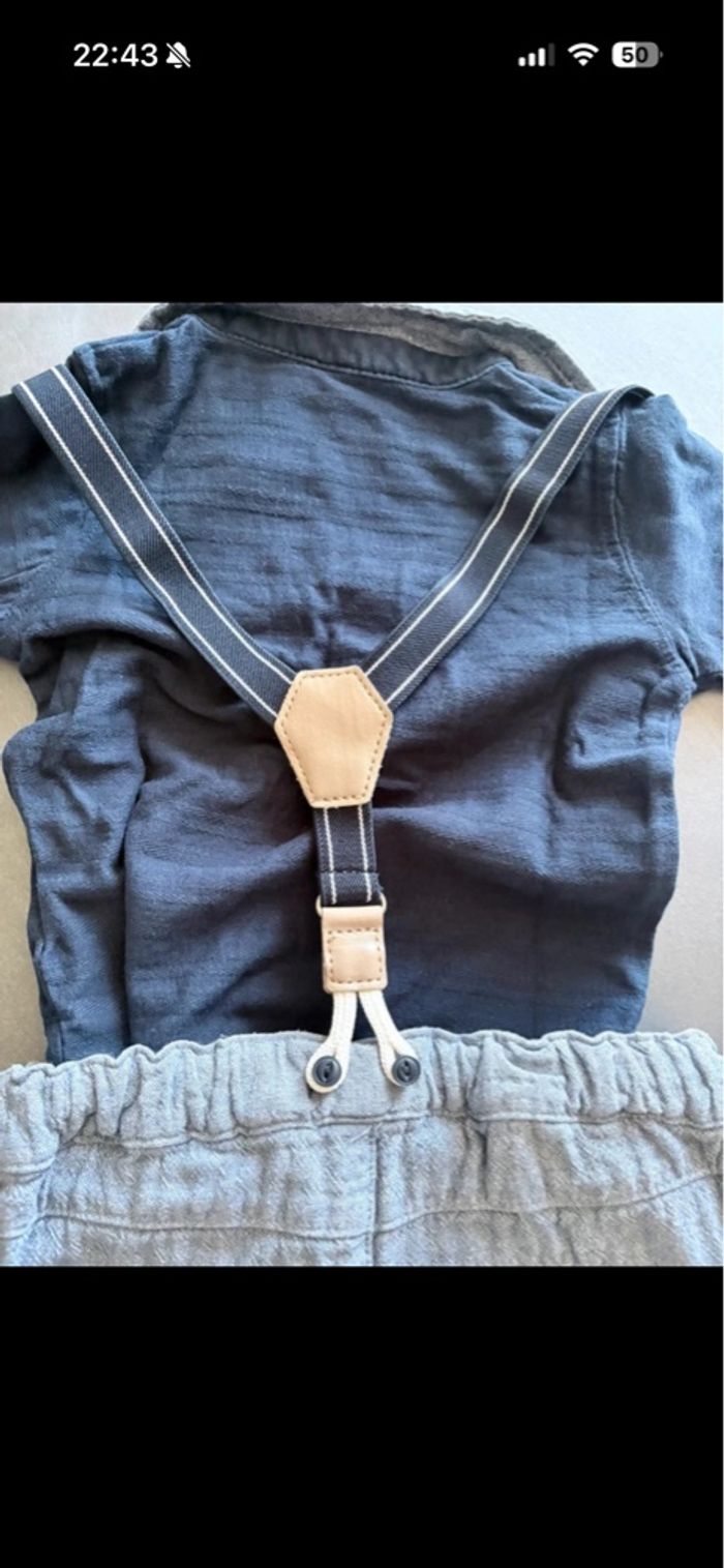 Ensemble polo salopette - photo numéro 3