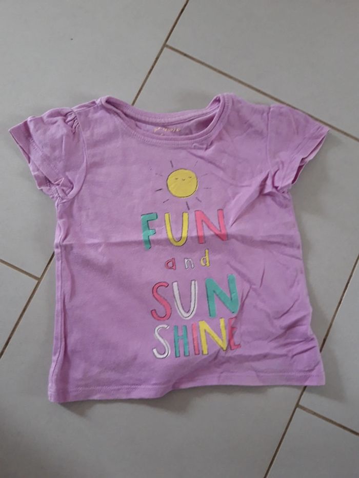 Tshirt 12/18 mois
