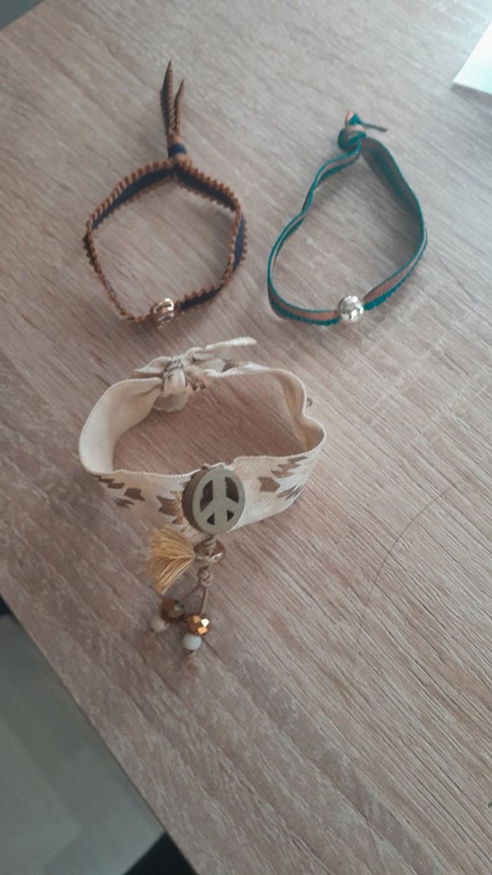 Magnifique lot 3 bracelets élastiques chics et originaux - photo numéro 2
