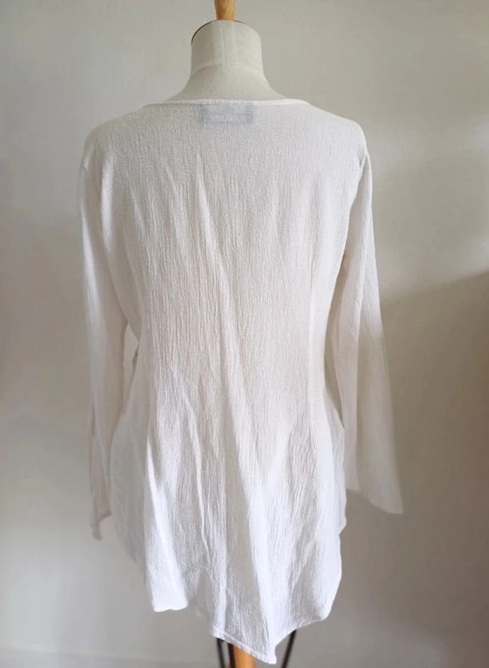 Tunique blanche taille 40 Café Théatre - photo numéro 2