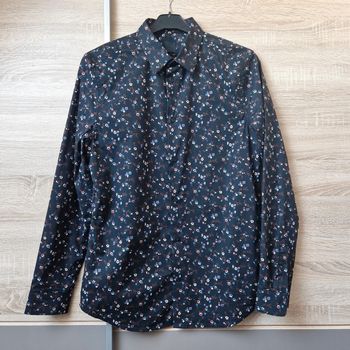 Chemise fleurie Muscle Fit.