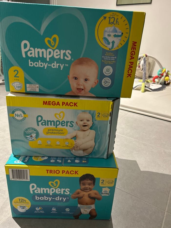 Pampers taille 2, 30% avec le code POLAIRE30