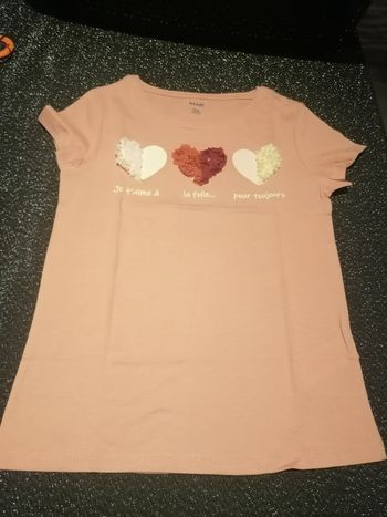 Tee-shirt manches courtes Neuf Kiabi taille 10ans