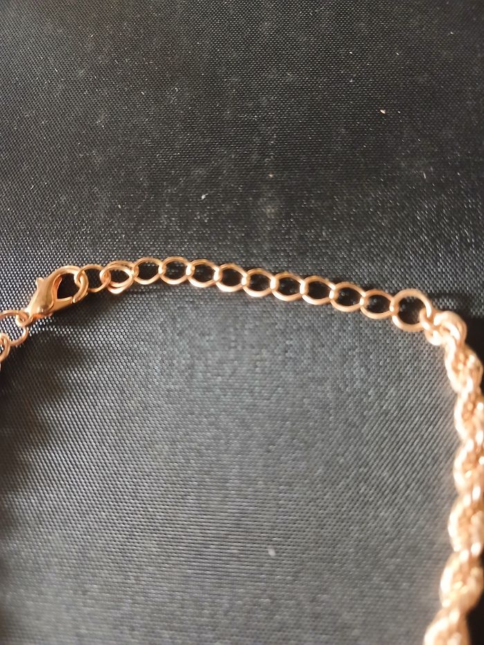 Bracelet doré entrelacés - photo numéro 4