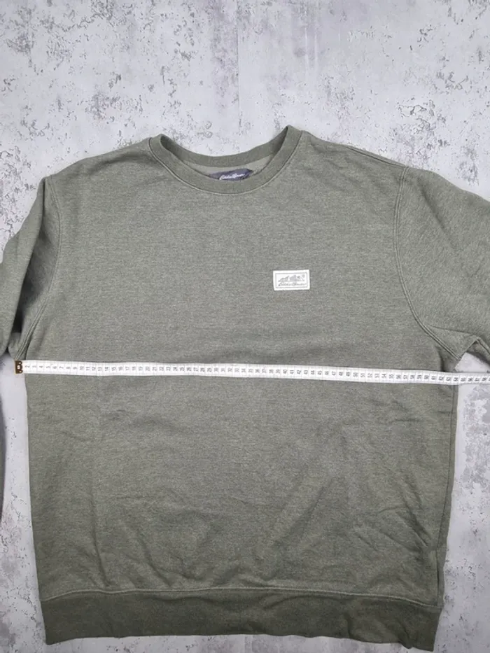 Sweat kaki Eddie Bauer – Taille XL Hommes (mesures en photos) - photo numéro 10