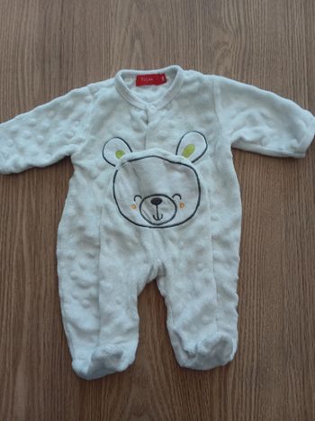 Pyjama tissaia 1 mois mixte