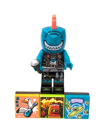 LEGO Vidiyo Série 1 - Shark Singer (vid002)