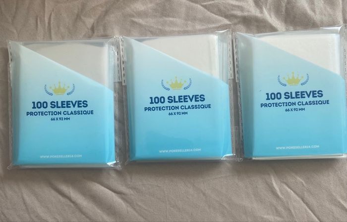 Lot de 300 sleeves pour cartes