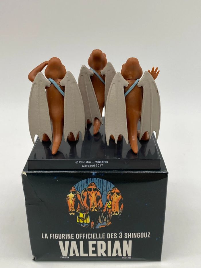 Valérian Figurine des 3 Shingouz collector 2500 ex Mézières - photo numéro 3