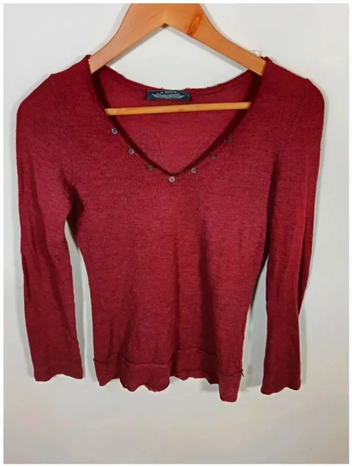 C21 pull bordeaux Ze Hippie 38