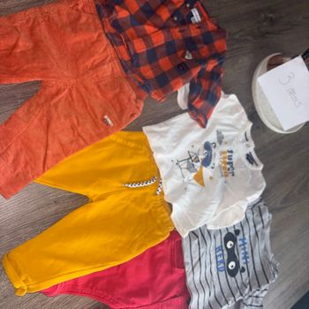 Lot 3 tenues bébé garçon 3 mois