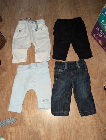 Lot pantalons 3 mois