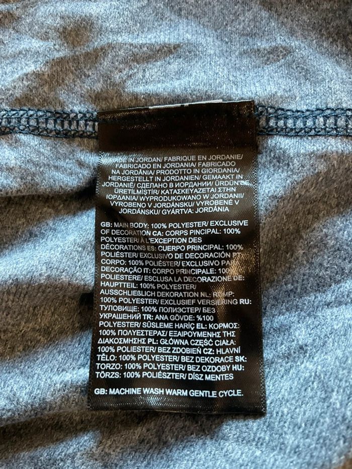 Sweat long léger 1/4zip pour homme The North Face gris chiné foncé taille XXL 187 - photo numéro 14