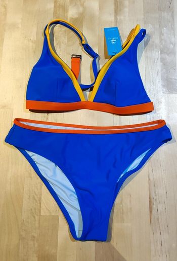 Maillot de bain 2 pièces coloré