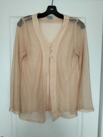 Gilet beige taille unique