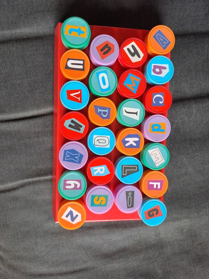 Lot de tampons alphabet #je-ne-sais-quoi - photo numéro 4