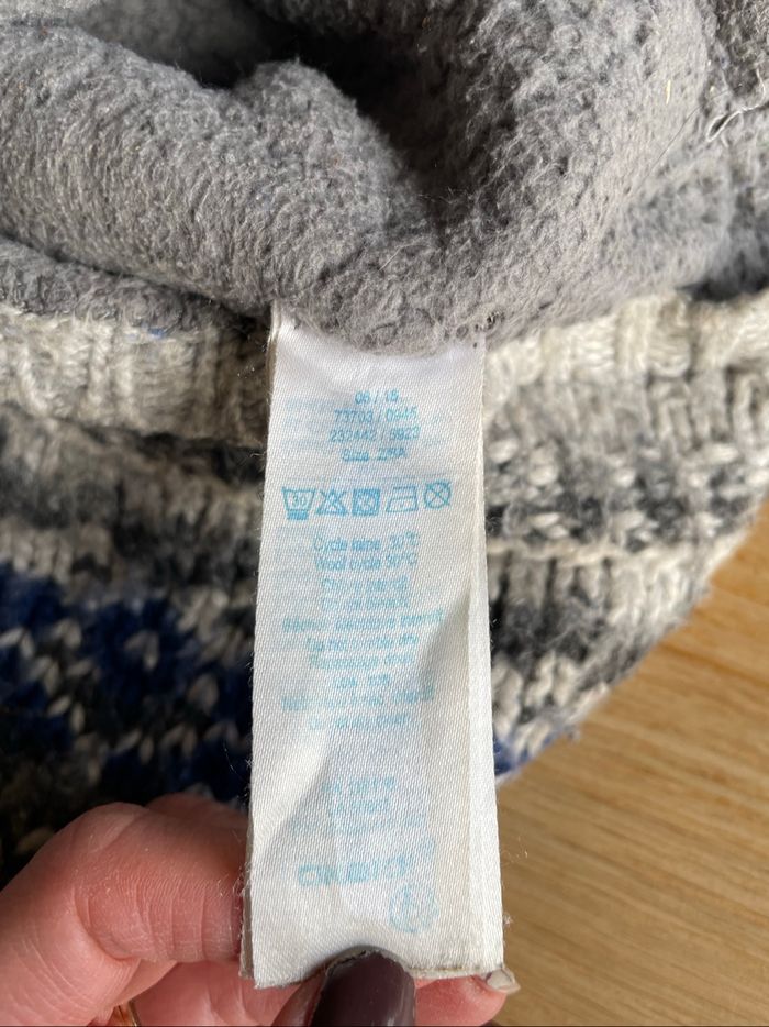 Tour de cou 2/8 ans et bonnet taille 50/52 - photo numéro 3