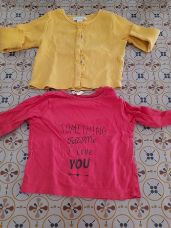 Lot T-shirt manches long