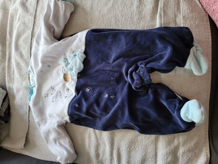 Combinaison épaisse 6 mois garçon