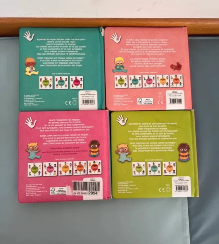 Lot de 4 livres L’imagier des signes en bon état - photo numéro 4