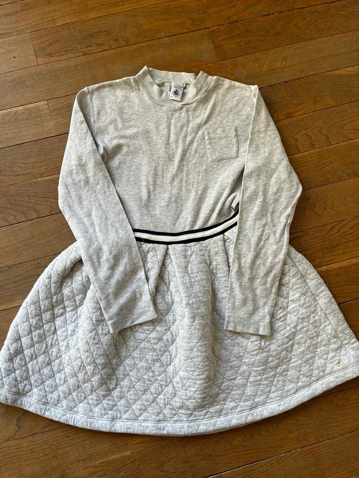 Robe grise Petit Bateau 12 ans