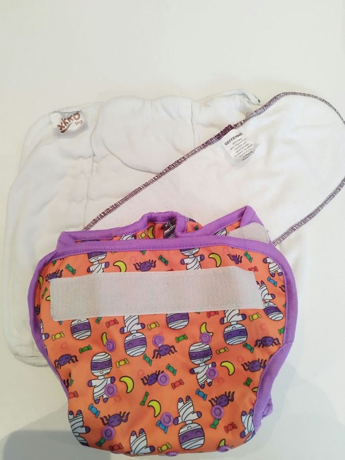 Couche lavable Bum Diapers et 2 inserts - photo numéro 2