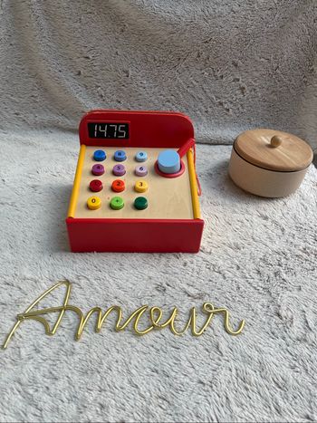 Caisse enregistreuse en bois - Playtive