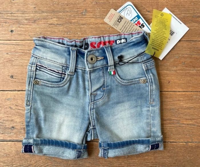 Short en jeans