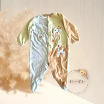Grenouillère Pyjama mixte gemo girafe 6 mois