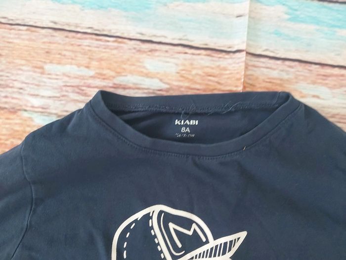 T shirt kiabi 8 ans garçon manche longue - photo numéro 2