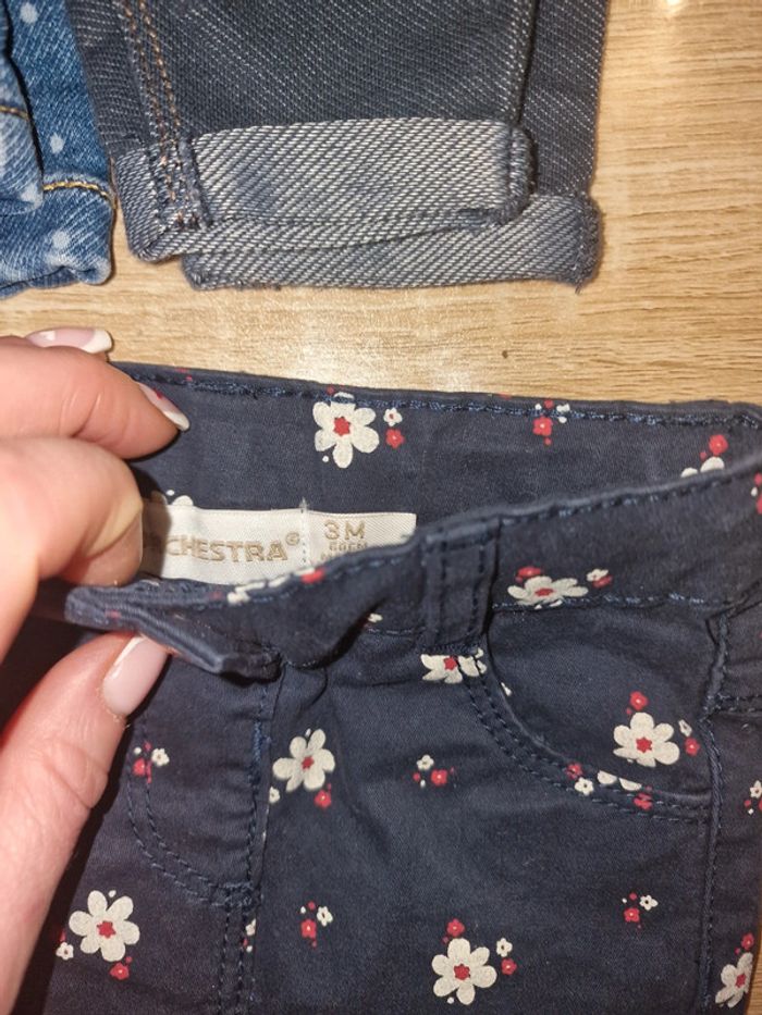 Lot de 3 jeans 3 mois - photo numéro 2