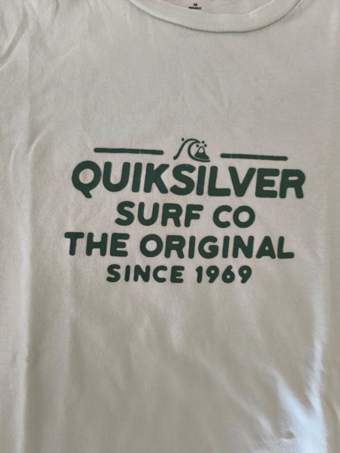 Tee shirt Quiksilver 10 ans - photo numéro 4