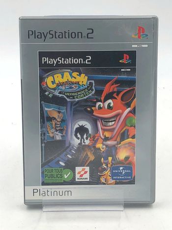 Jeu vidéo Crash Bandicoot la vengeance de Cortex sur console Sony PlayStation 2