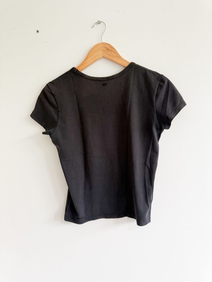 T-shirt manches courtes noir Nike taille 34 XS - photo numéro 3