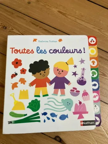 Livre enfant « toutes les couleurs »