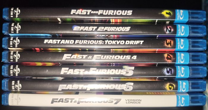 Bluray Fast & Furious 1 à 8 - photo numéro 5