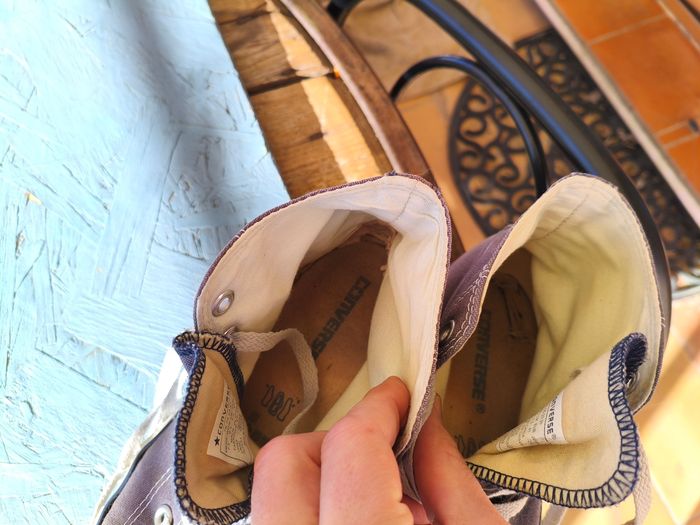 Converse all star 41 bleu gris - photo numéro 3