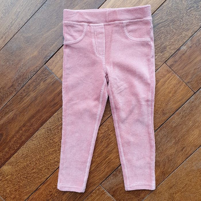 Pantalon chaud velours fille 3 ans Bout'chou