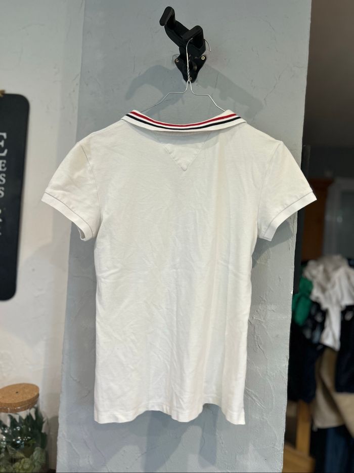 Polo blanc Tommy Hilfiger M - photo numéro 2