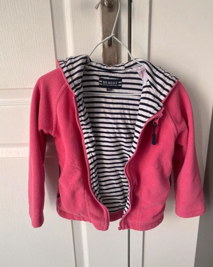 Polaire rose hublot 24/36 mois - photo numéro 11