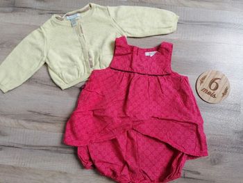 Barboteuse 6 mois fille