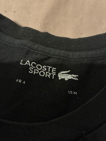 T-shirt Lacoste noir taille M