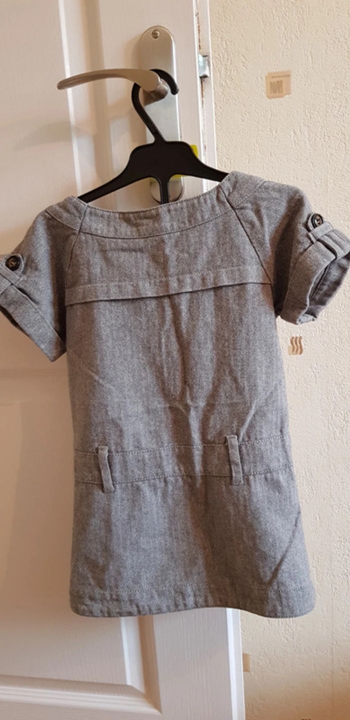Robe grise Zara 3 ans - photo numéro 2