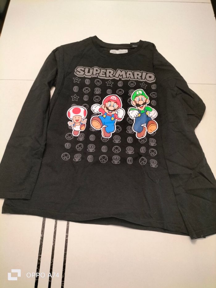 Garçon 13/14 ans 🩵 T-shirt Zara