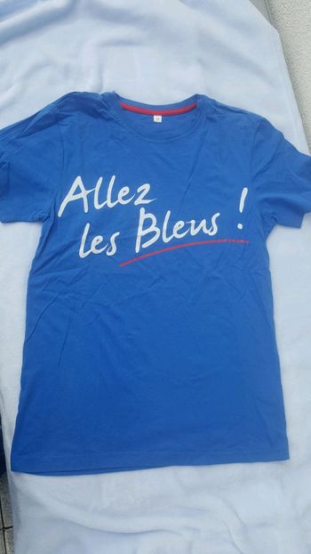 Tee shirt Allez les bleus taille M