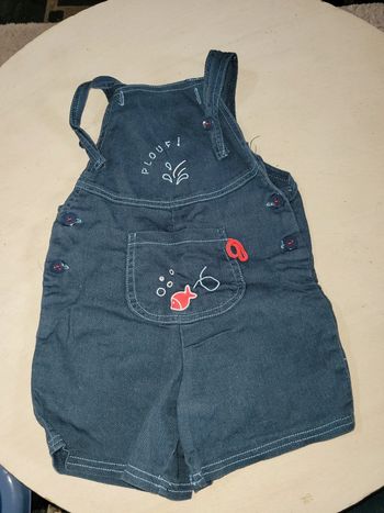 Salopette short  24mois