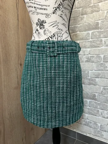 Jupe verte taille 40