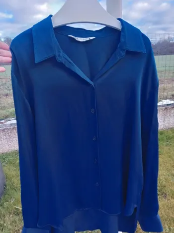 Chemise bleu nuit neuve XL