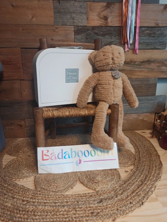 peluche ours miel sweety Couture histoire d'ours