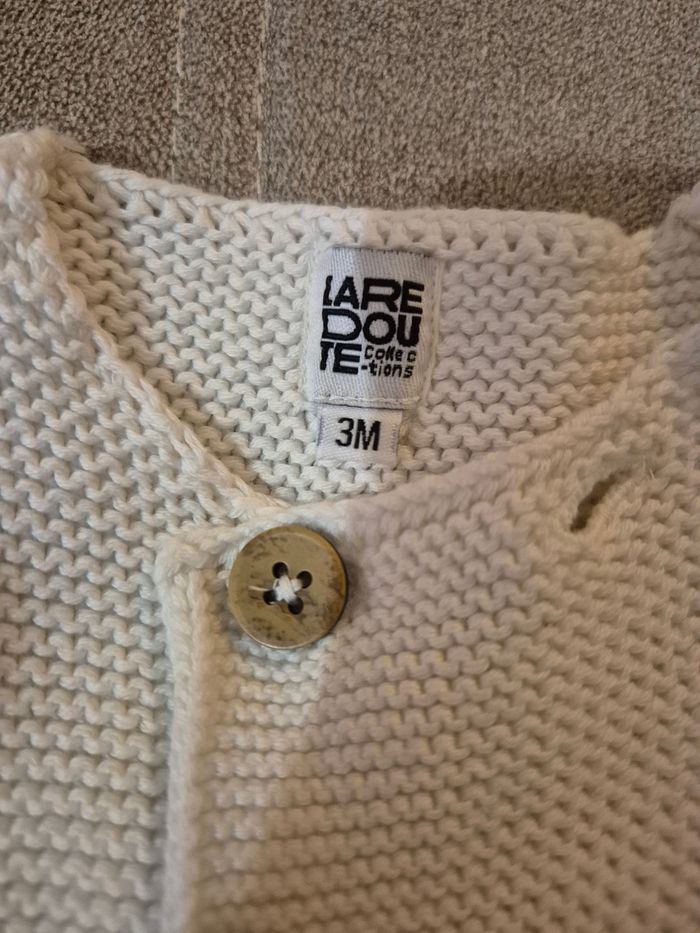 Lot de 5 vestes bébé, 3 mois Différentes marques - photo numéro 8